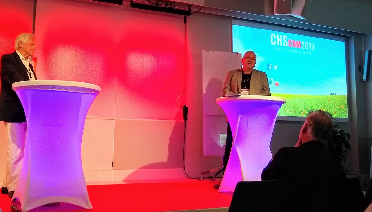 An excellent conference comes to an end...Stimulating, wonderfully organised, friendly, and fun too. Thanks, #CHSCOM2019 !