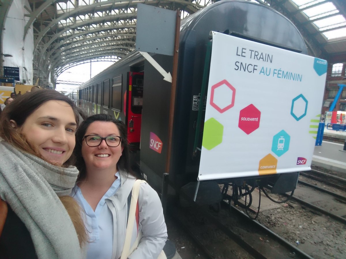 Atelier pragmatique, enrichissant et une conférence inspirante d'Agnès Romatet-Espagne. Bravo pour cette belle démarche #SNCFauféminin  #fieredemonentreprise #AcetoJardin