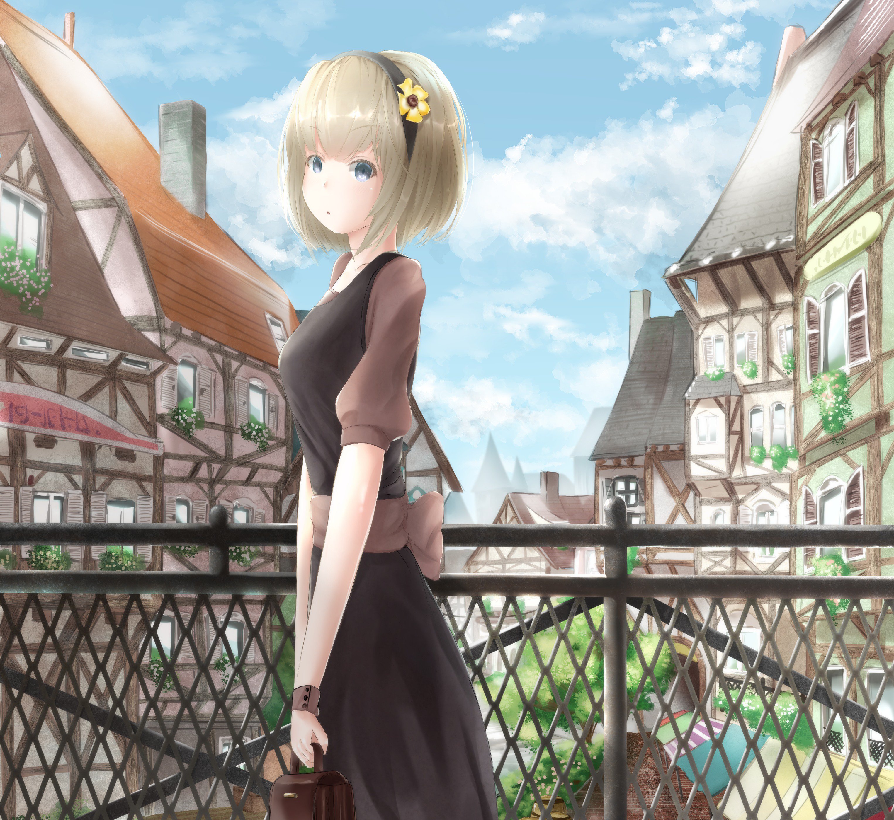 Uzivatel ふじたりあん Na Twitteru イラスト描きました この前の背景にキャラを描きました ごちうさっぽいですが 違います T Co Toa1inllpk オリジナル 巨乳 ワンピース 異世界 金髪 背景 花 西洋風 ごちうさ T Co My0dyztr6l