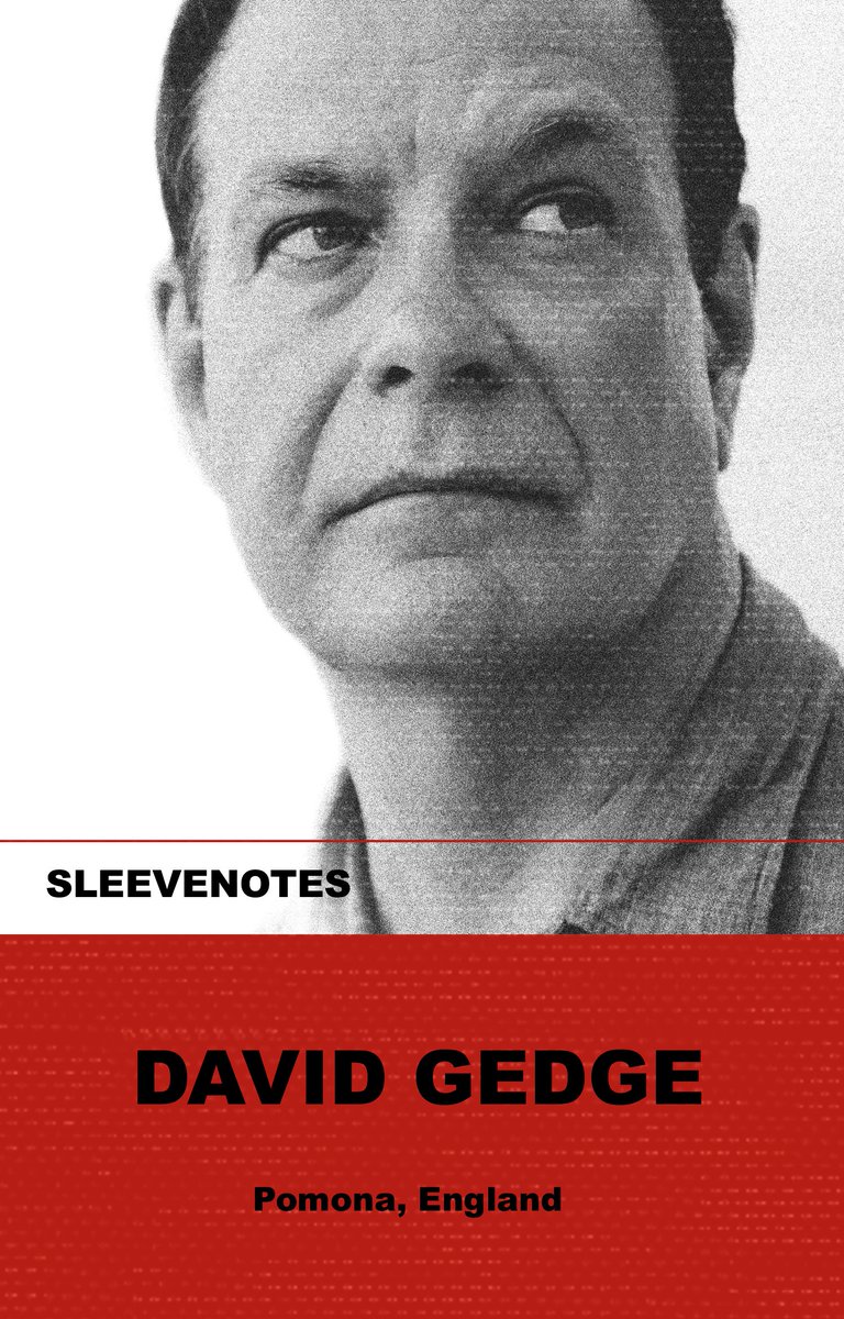 David Gedge is next up in the Sleevenotes series. The founder of the <a href="/weddingpresent/">David Gedge</a> chooses his favourite tracks from the band's back catalogue, providing telling insights into their creation, meaning or mood. Often, all three.

The book will be available later in the summer.