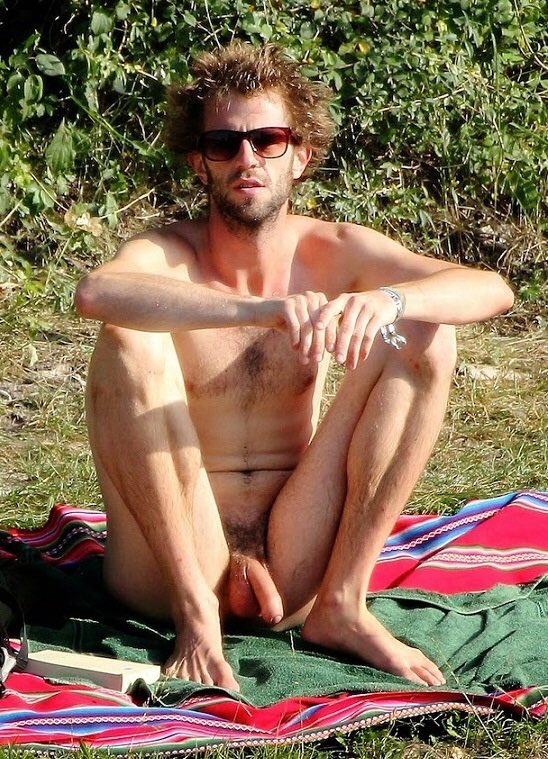 Naked men without panties