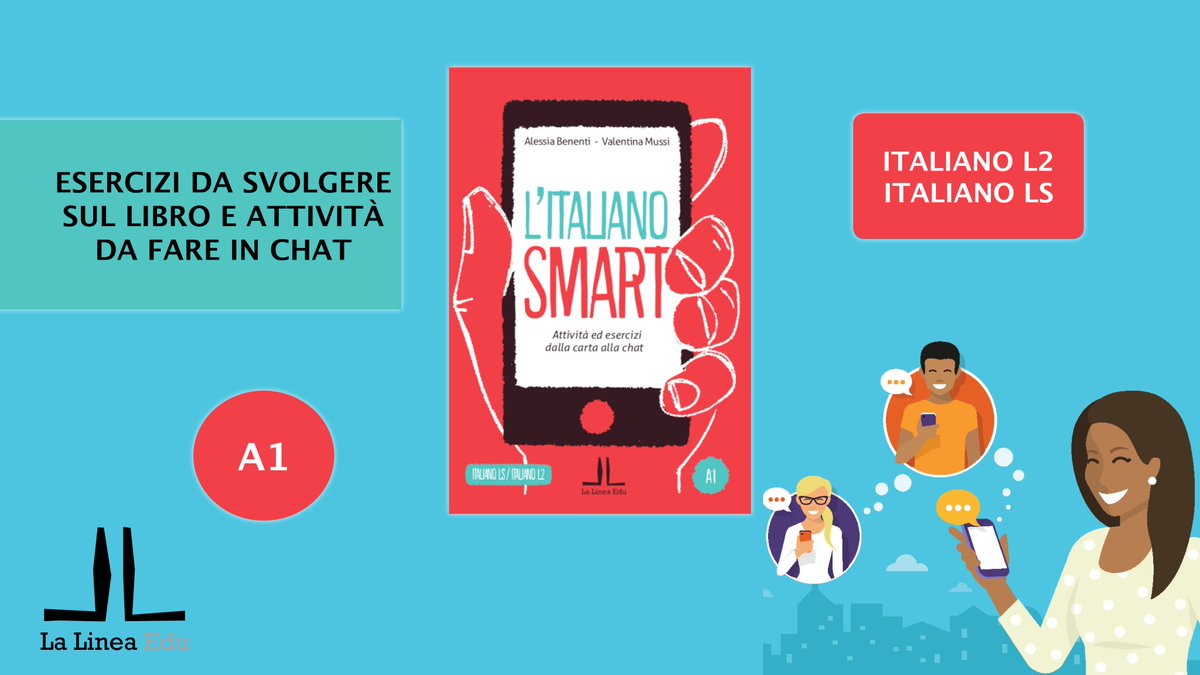 EdizioniLaLinea's tweet photo. Le chat sugli smartphone possono diventare alleati preziosi per gli insegnanti di italiano, dentro e fuori dall’aula. Il libro perfetto per imparare l'italiano L2 e LS, integrando le classiche lezioni ai nuovi modi di comunicare!
➡️ https://t.co/W9nViEEXb3 https://t.co/efxLa9SW5F