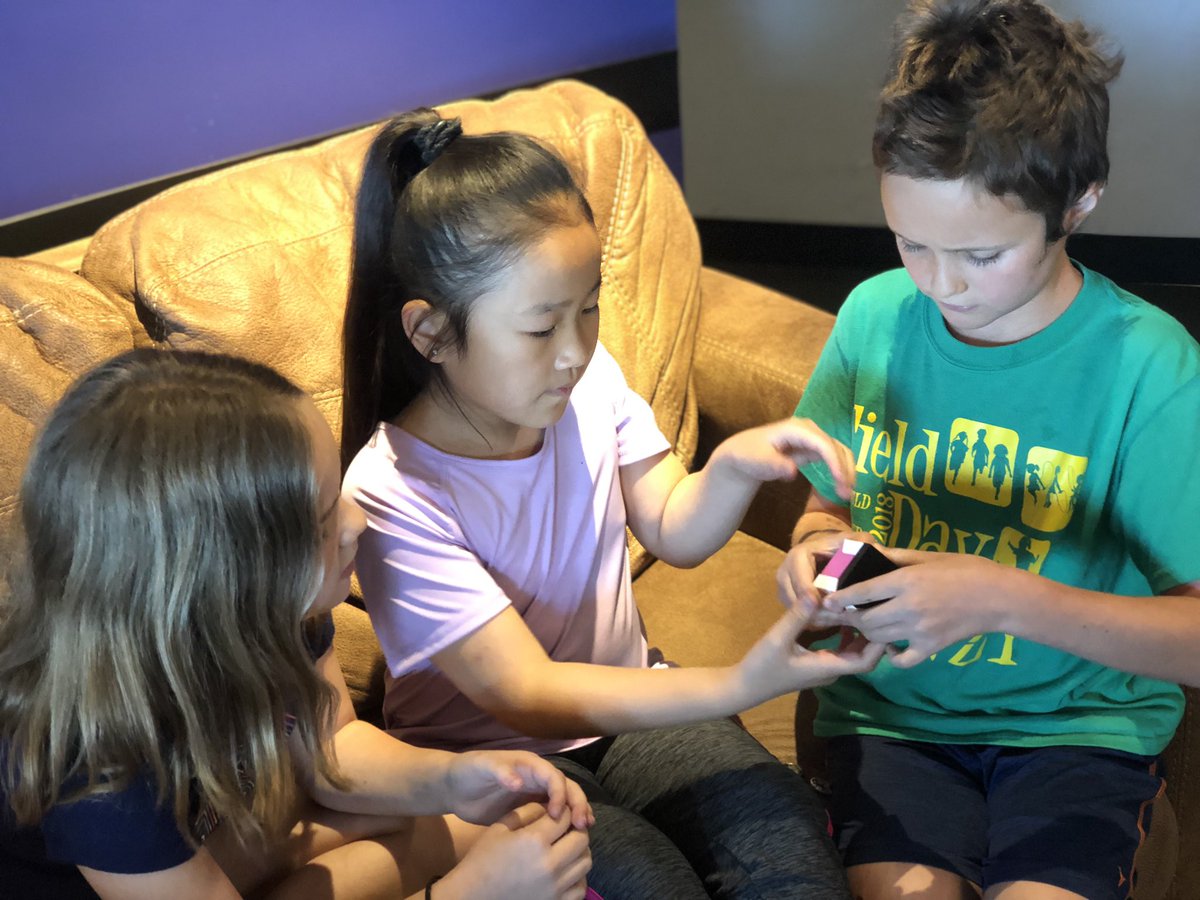 WorkshopCamp's tweet photo. Our first day of camp was full of smiles - no lazy summer for these campers! Full on #STEAM for 6 hours. #TheWorkshopCamp #LouisvilleCamps https://t.co/AzkLhP57eb