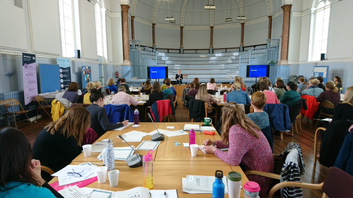 WVT_OT's tweet image. Dr Polly Ashworth talking to our #occupationaltherapy colleagues in Herefordshire about chronic pain and how long term pain impacts on #Occupationalperformance. 

#LearningThroughLife