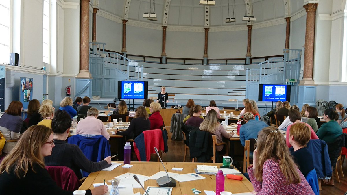 WVT_OT's tweet image. Dr Polly Ashworth talking to our #occupationaltherapy colleagues in Herefordshire about chronic pain and how long term pain impacts on #Occupationalperformance. 

#LearningThroughLife