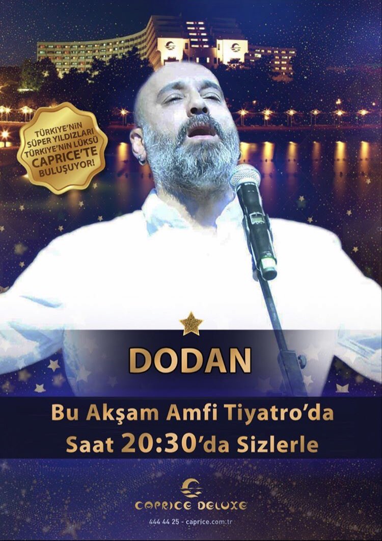 kreatiforg's tweet photo. Sanatçımız #DODAN ile bu akşam Didim Kapris Oteldeyiz. 

@isaefe81 @kreatiforg @mesutozturkk https://t.co/H3UkSABfsq
