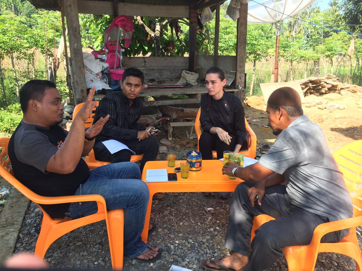 Thank you Jennifer GW from Cambridge of University, for visiting the PKPA Aceh office, 

Thank you for sharing information about the Shelter Schema and disaster

#pkpaindonesia
#schemashelteremergency
#universityofcambridge