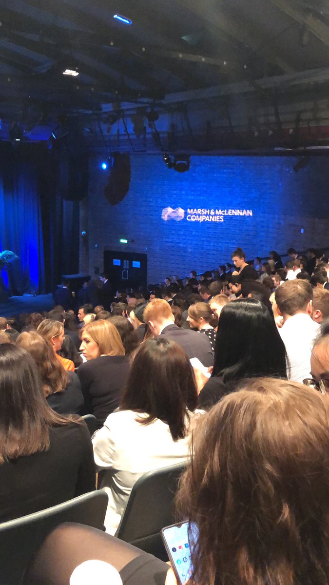freyawilcox1's tweet photo. “Millennials will make up 50% of leadership in the next decade”. Great start to the Marsh Young Professionals Global Forum this morning @MMC_Global #MMCRP19 https://t.co/URUZSTAwMF