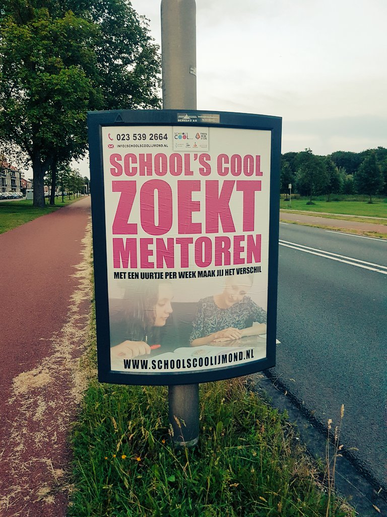 Niet te missen in de IJmond: we zoeken voor ons programma School's cool nog thuismentoren in <a href="/gemvelsen/">Gemeente Velsen</a> <a href="/gem_Beverwijk/">Gemeente Beverwijk</a> en <a href="/gem_heemskerk/">Gemeente Heemskerk</a>! Relevant vrijwilligerswerk, uurtje per week voor max 1,5 jaar: ook iets voor u? Kennis en ervaring niet nodig: wel affiniteit en betrokkenheid
