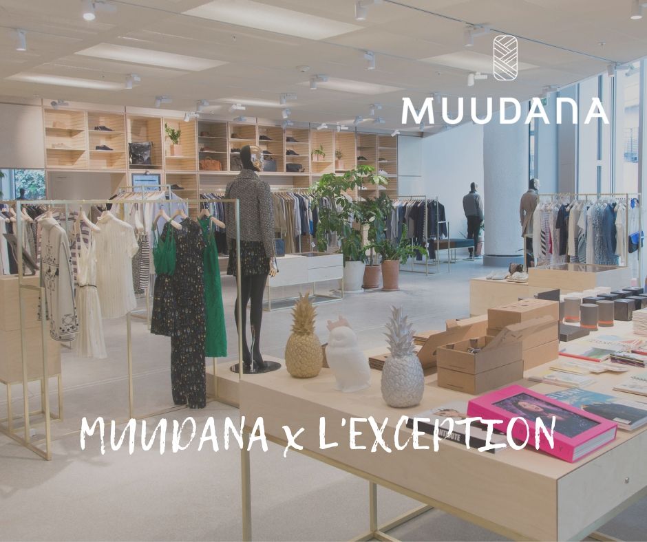 Retrouvez <a href="/MUUDANA_/">MUUDANA</a>  dès demain à <a href="/LexceptionStore/">L'Exception</a> avec le meilleur de la créativité française!!! #modeethique #moderesponsable