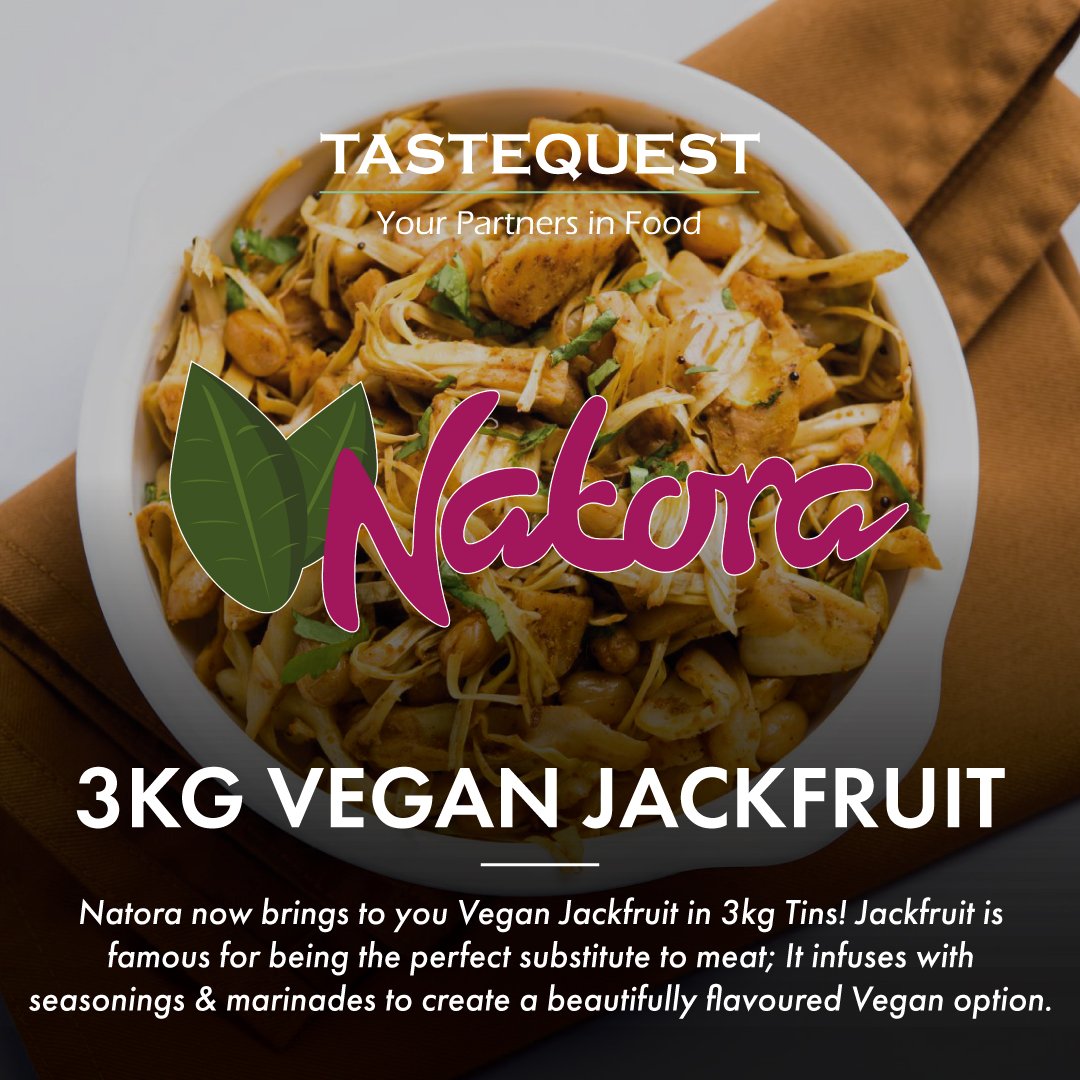 Vegan Jackfruit...now in 3kg Tins!
tastequest.co.uk/displayitemdet…
#Jackfruit #Vegan #Latin #Mexico #CocinaLatina