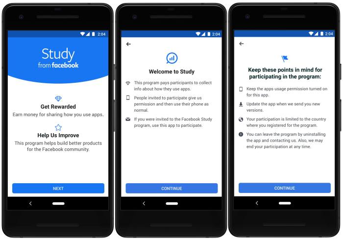 GadgetsFlix's tweet image. Facebook Announced New Study program App that will pay you in exchange for collecting your data 

#Facebook #study #facebookstudy #facebookmarketing #FacebookAds