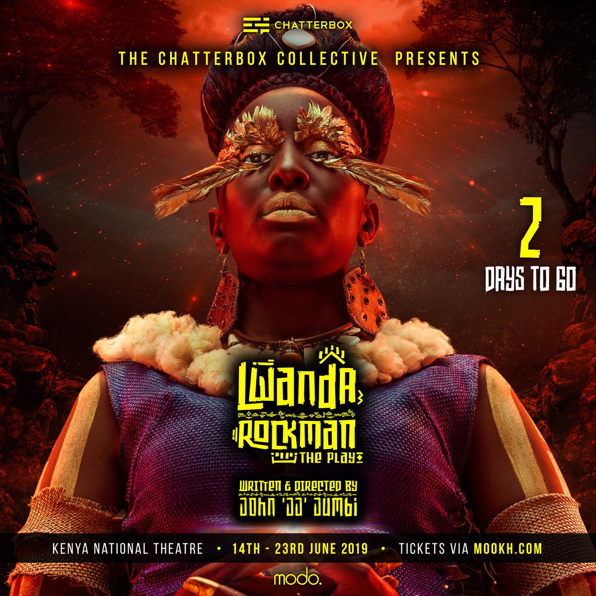 SpellcastMedia's tweet photo. THEN WE HAVE 2!
The @ArtChatterbox Collective Presents: #LwandaRockman - The Play
Tradition. Music. Legend.
Ticket information - https://t.co/82v1R1lr0G Tickets!
Friday shows at 8pm
Saturday and Sunday shows at 3pm and 7pm.
#LwandaRockman #LRthePlay #Chatterbox #SpellcastVibes https://t.co/whZPzCWW5k