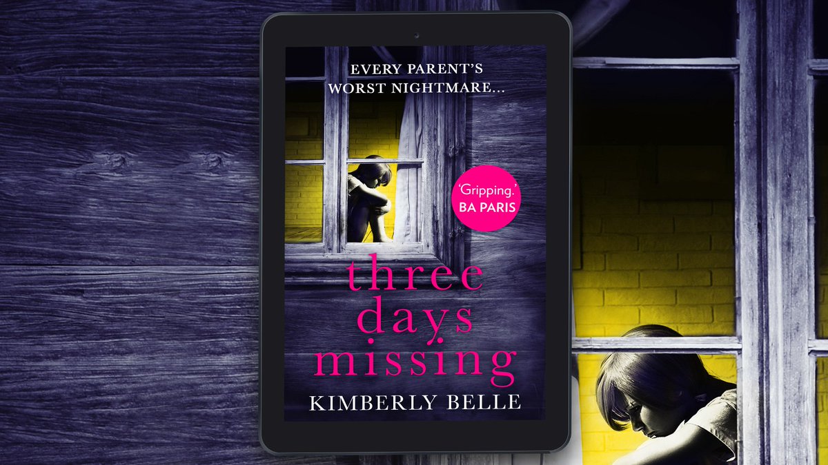 HQDigitalUK's tweet photo. The wrong child was taken that nightโฆ
If you're looking for a nail-biting psychological thriller with a killer twist this is for you!
Start reading #ThreeDaysMissing by @KimberlySBelle today for just 99p! https://t.co/klbhrkQ2f2 https://t.co/UXg8u8jNFz