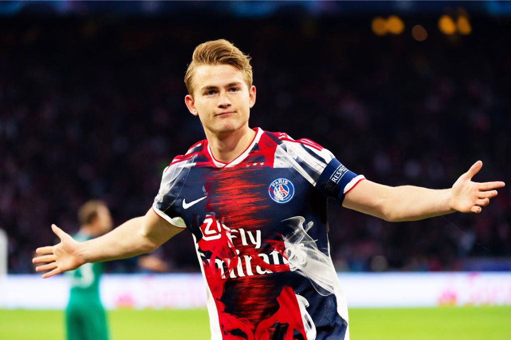 De Ligt is reportedly edging closer to an €80m move to PSG, with his agent set to meet with directors of the club today 🔴🔵