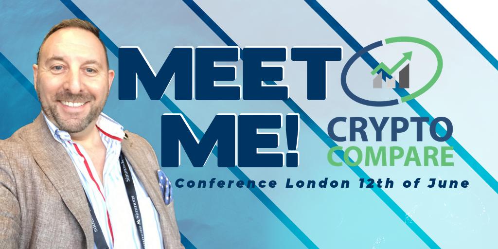 If you're here come and meet me! #CryptoCompareSummit 

@CryptoCompare #DigitalAssetSummit #blockchain #TheCoinChat