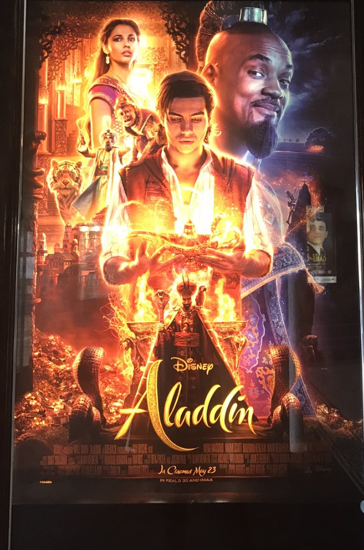 AbeuntstudiainM's tweet photo. #アラジン 観てきた！！#音楽 と #ダンス が最高。物語の語る順序もなかなか手が込んでて引き込まれる。#文化 についてとても考えさせられる。いい意味でも悪い意味でも、#ディズニー だなと思った。個人的には好き。#Aladdin #映画好きな人と繋がりたい #フォロバ100 #映画垢 https://t.co/USLXcUfNiK