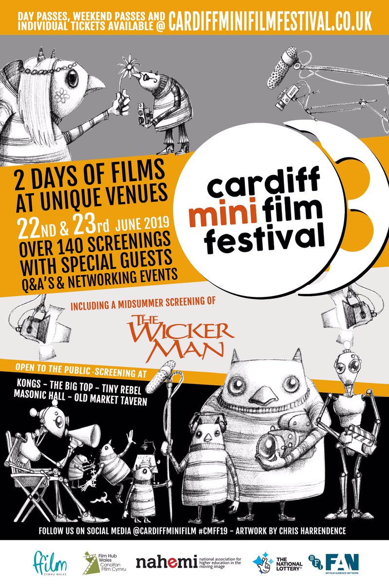 ffreshfest's tweet photo. The FFRESH Award will be handed out at Cardiff Mini Film Festival this year. Many thanks to NAHEMI for supporting this important award. https://t.co/NsFebhk0l3