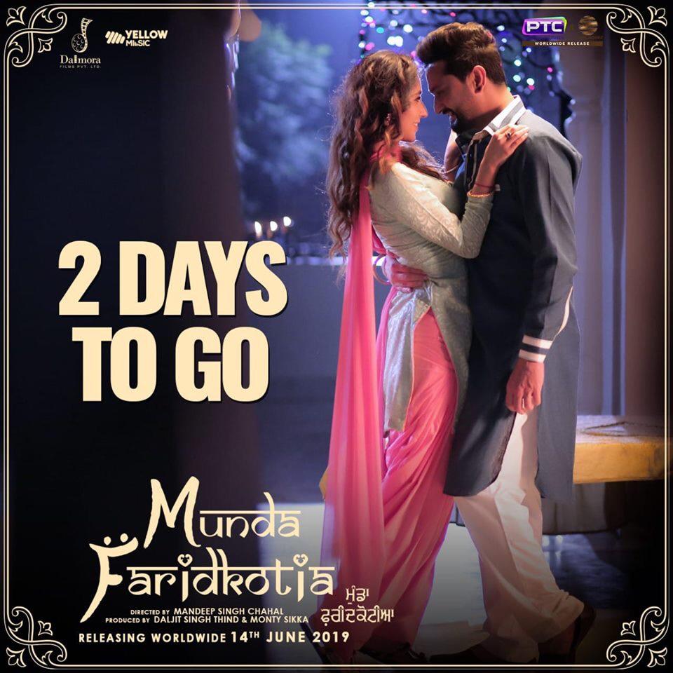 PTCMotionPic's tweet photo. #2Days to Go!
#MundaFaridkotia Releasing on #14June2019 Worldwide
Starring #RoshanPrince , #SharanKaur &amp; #NavpreetBanga
A Film by @DalmoraFilms 
#OhriProductions #GlobeMoviezPvtLtd #Yellowmusicofficial
#Pollywood #PunjabiFIlm #NewRelease 
#Faridkot https://t.co/pTpyKB6kso
