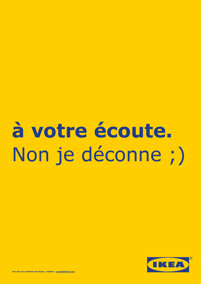 aujusdefraise's tweet photo. #IKEAFrance @IKEA_France : son service client, son service livraison et ses clients... #LivraisonIKEA #IKEA #ClientPigeon @UFCquechoisir https://t.co/b6Hdo6SqQF