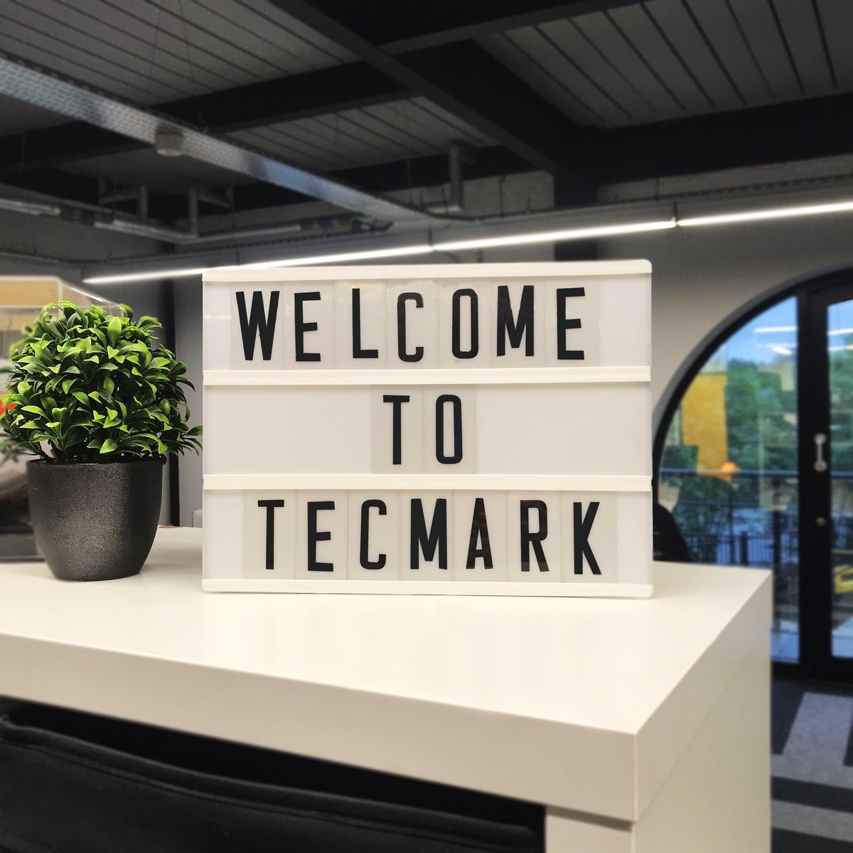 tecmark's tweet photo. Weβre excited to be welcoming lovely clients into the #Tecmark office today! #OutOfOfficeMeetings #Welcome https://t.co/Wek7DGTyxq