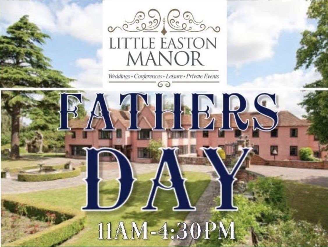 SUNDAY JUNE 16th
FATHERS DAY! 🍻 😎 
There is no better day than Fathers Day to take your Dad for a beer so join us at our Fete &amp; Beer Festival, whilst enjoying the forecasted sun 🌞 Enjoy Free Entry into our beautiful grounds. #FathersDay2019 #dad #sunday littleeastonmanor.uk