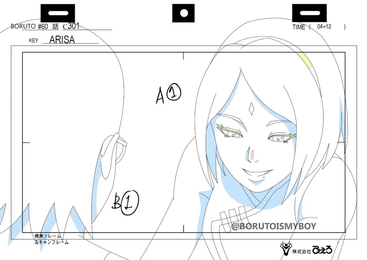 龍 Another Original Storyboard Of Ep 60 With Uchiha Sakura Boruto ボルト T Co Kutzxxspfu Twitter