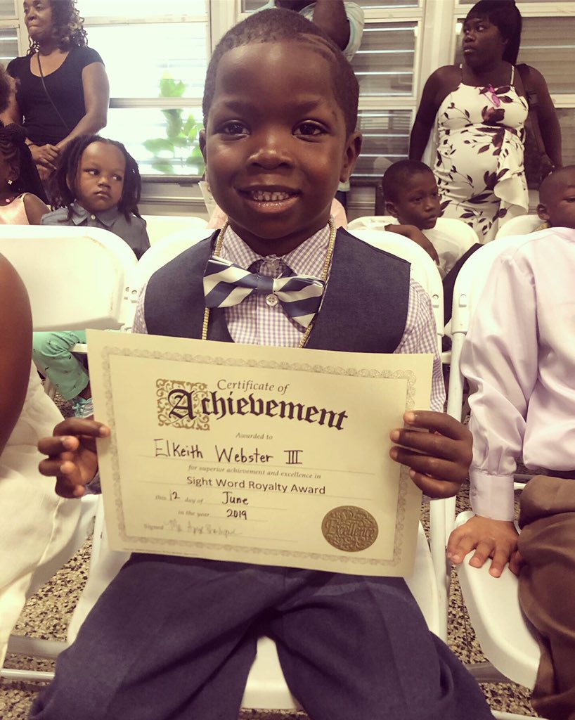 J_Floyd92's tweet photo. Well, kindergarten down, 12 more years to go! Super proud of my scholar. Next year we going even harder. Congratulations baby!!!! 1st grade here we go. ❤️❤️😊
Class of 2031 👨🏽🎓 🎓
#myrighthandman #graduation #kindergarten #proudmom #itsagrad #1stgrade #kippmiami #thankful https://t.co/w8Lx0bUlNL