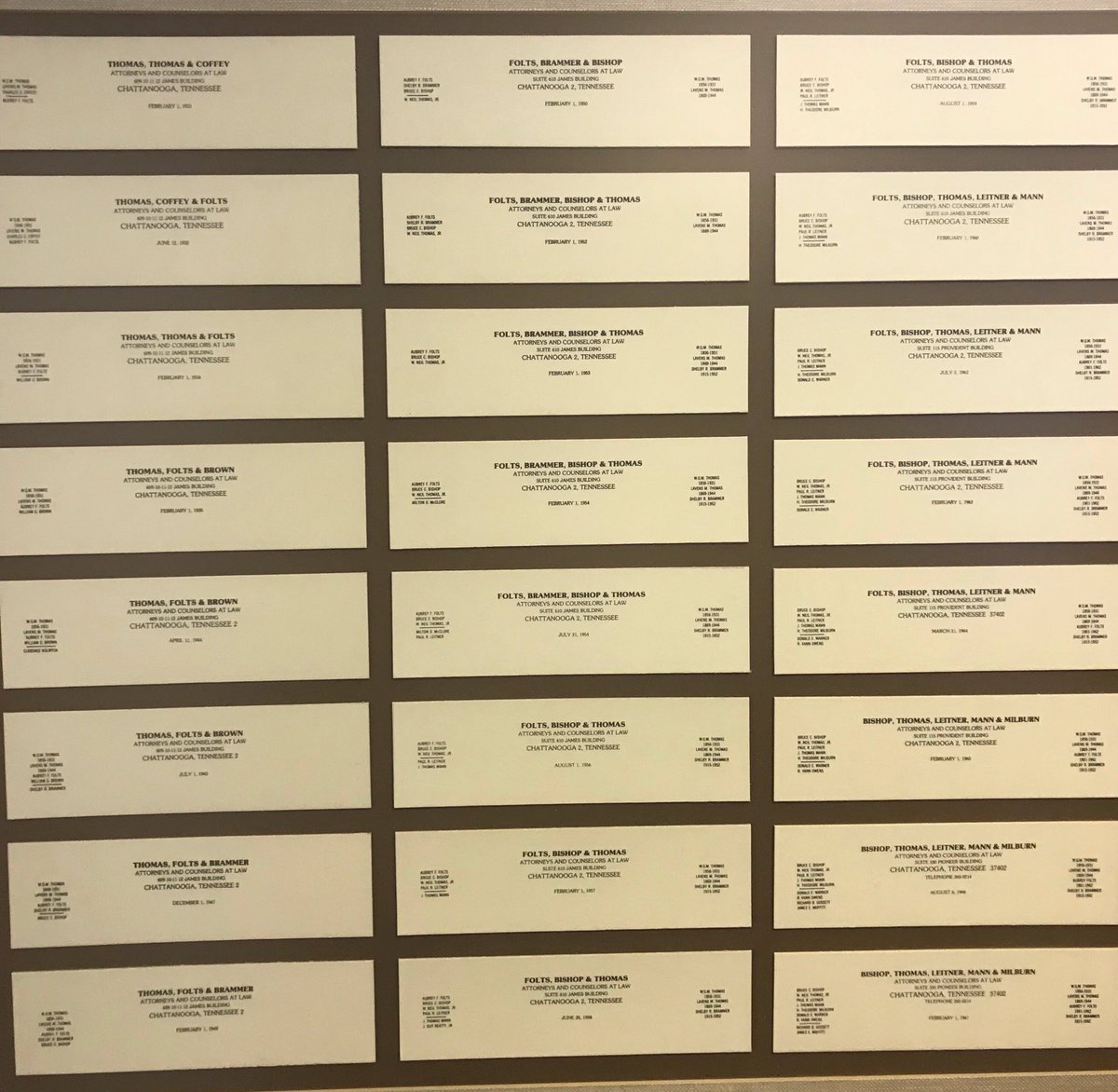 🎉 Happy 137th Anniversary LWDN! 🎉 Our firm celebrates our 137th Anniversary in 2019! We thank our clients and employees for our continued ongoing success. Come visit us this week at the TN Bureau of Workers Compensation Conference!