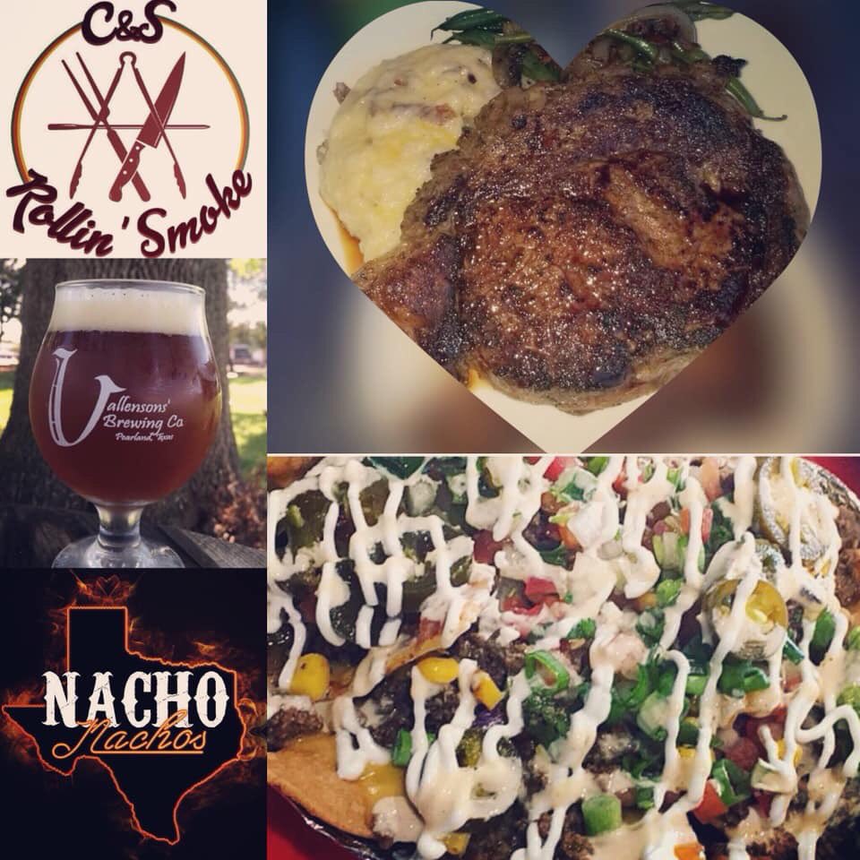 This weekend’s food truck schedule...
Fri, Jun 14: Open 3-10p; C&amp;S Rollin’ Smoke steak night 6-9p!
Sat, Jun 15: Open 12-10p; <a href="/nachonachoshtx/">Chris Gonzalez</a> from 4-9p!
Sun, Jun 16: Open 12-7p; BYOFood or have food delivered. Cheers!