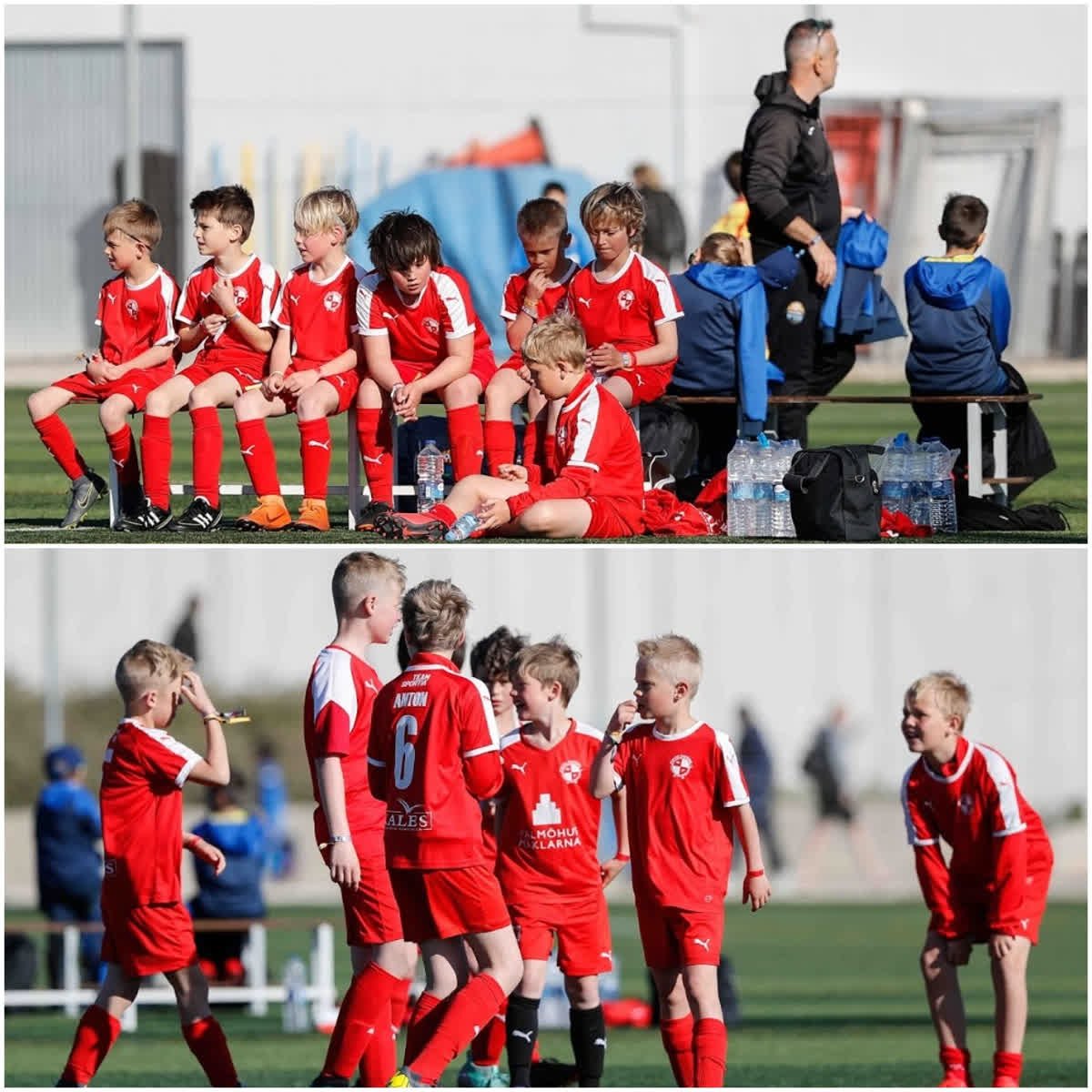 The players of Skanör Falsterbo at the Football Cup Barcelona. #footballcupbarcelona #ungdomsfotboll #sfifp08 #youthsoccertournament #springsoccer #voetbaltoernooi #youthsoccer #jalkapalloturnaus #youthfootballtournaments #jogobonito #torneiodefutebol #juniorenfussball