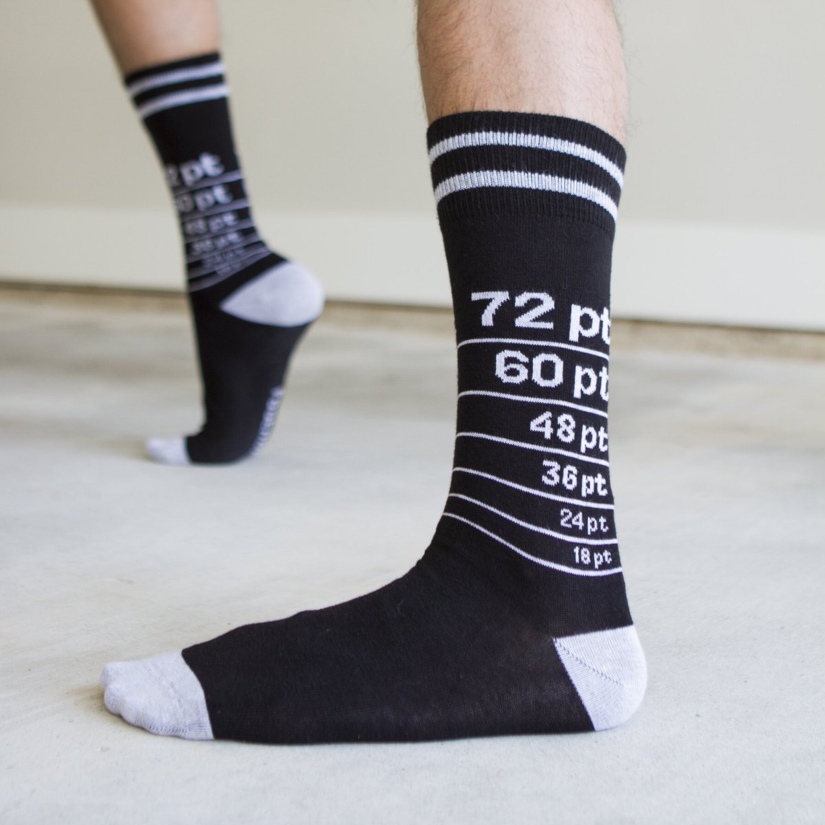 One size fits Y'All. Designed my first pair of socks and they are officially available in my shop
pstypelab.com/goods