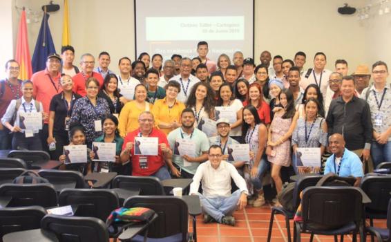 leticiahoy's tweet photo. Cartagena acogió el octavo taller de periodismo digital
 https://t.co/Afwp3Nk6UD https://t.co/xJqxV6issN