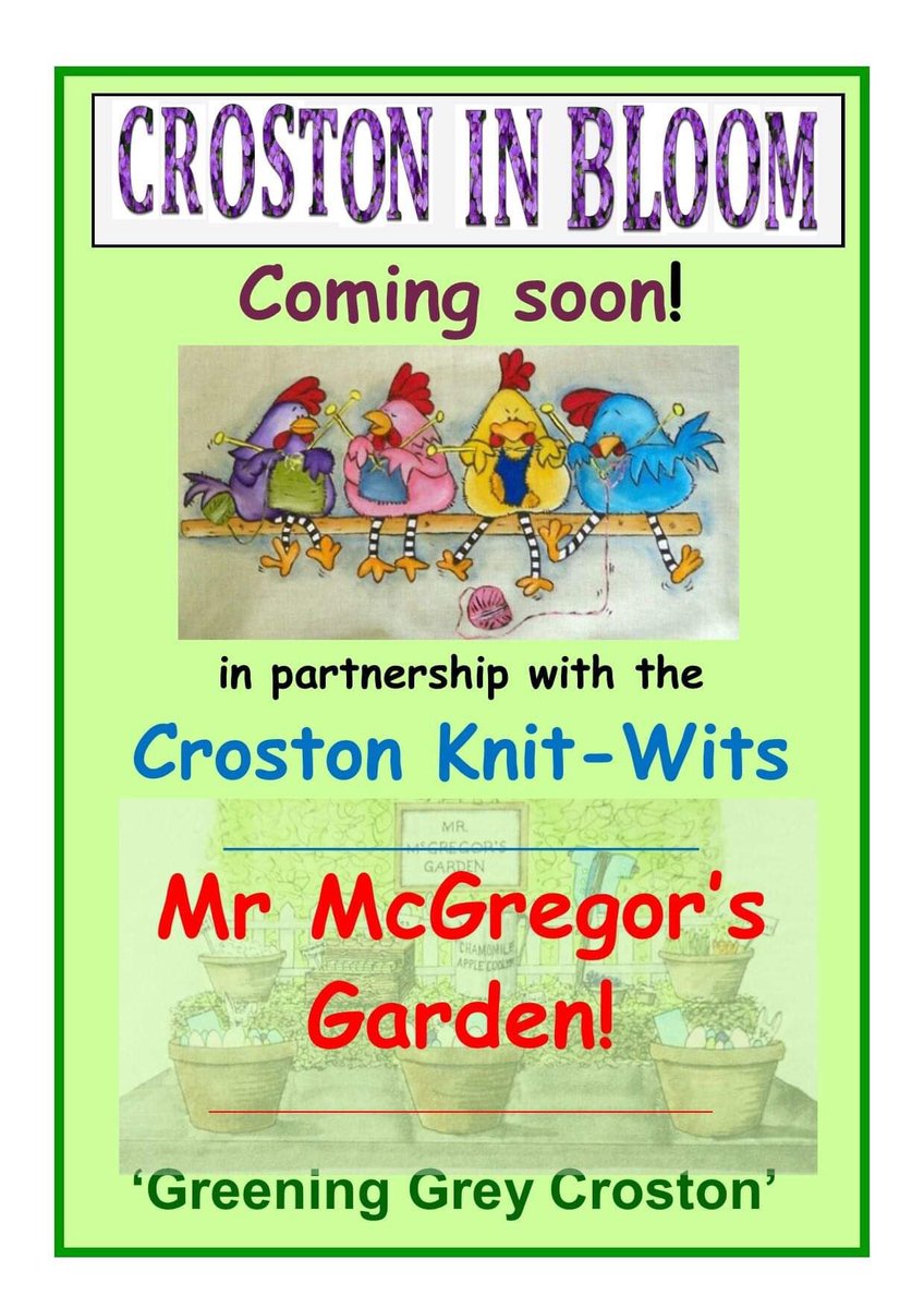 crostoninbloom's tweet photo. I wonder where it will be..............#crostontogether #rhsbloom #bloomhour #greeninggreybritain https://t.co/0IGN5OgqpC