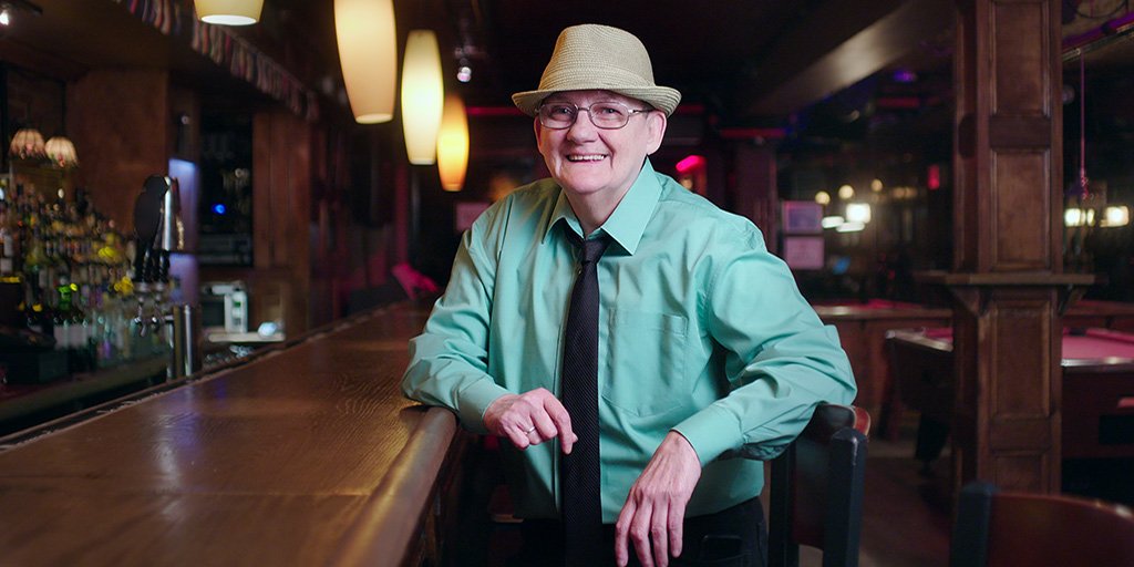 sageusa's tweet photo. As part of SAGE’s four-part Stonewall video series, Jay Toole, a SAGE participant and Stonewall survivor, tells their firsthand story of the Stonewall uprising in 1969: https://t.co/CAOnlIuHWi #Stonewall50 #StillOutInFront #Pride https://t.co/OeuJJlMRRr