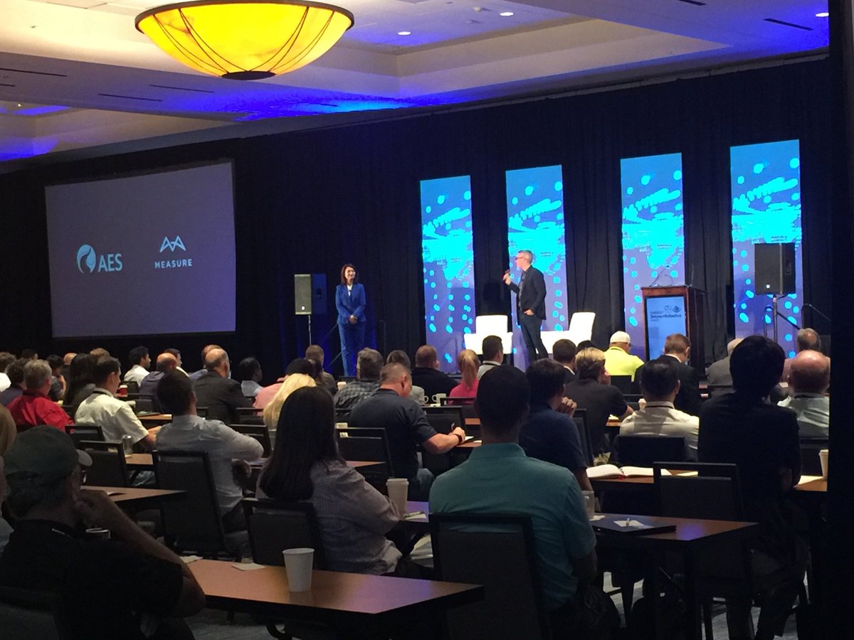 Keynote: Managing an Energy UAV Program at Scale - Real ROI, just finished up! Great insight including footage of drones collecting data in wind farms to save time and resources. Thanks to Assel Ayapova of The <a href="/TheAESCorp/">The AES Corporation</a> and Brandon Torres Declet of <a href="/droneasaservice/">droneasaservice</a> for sharing!