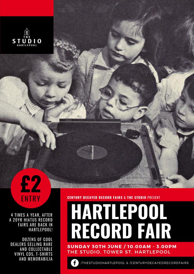 centurydecayed's tweet image. We're back in #Hartlepool at The @TheStudioHpool on the 30th June with a fantastic selection of dealers selling a wide range of vinyl, CDs, T Shirts and memorabilia
#vinyl #recordfair #Durham