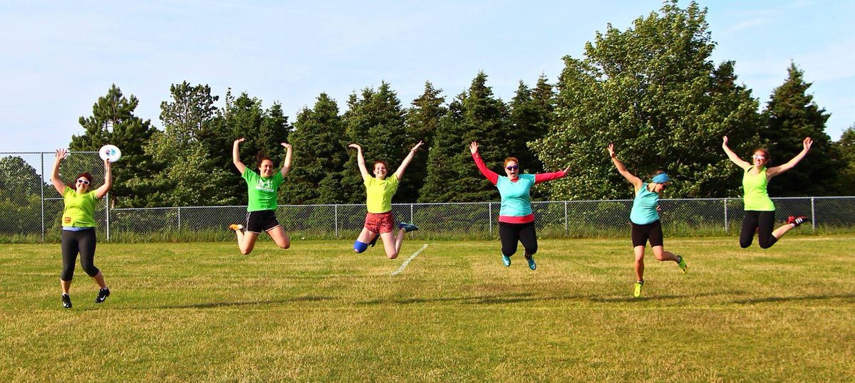 NL_ULTIMATE's tweet photo. Calling all female-matching players: registration is still open for summer #SWURL! All skill levels (incl. newbies) are welcome in this fun, learning-focused league. Ages 16+. Eight weeks for $35. Registration: https://t.co/6cNEVuRTka #NLsports @sportnl @schoolsportsnl #yyt https://t.co/rx3lgDNAwv