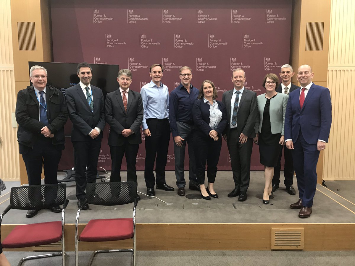 karaowen's tweet photo. We’ve had a full day focussing on UK in Asia Pacific. Here I am with UK Ambassadors to ASEAN countries. All FCO types think their region is the most dynamic and exciting with the most potential for powerful mutual benefit. But we know we are right...#FcoLeadershipConference https://t.co/FGMJuWqGmz