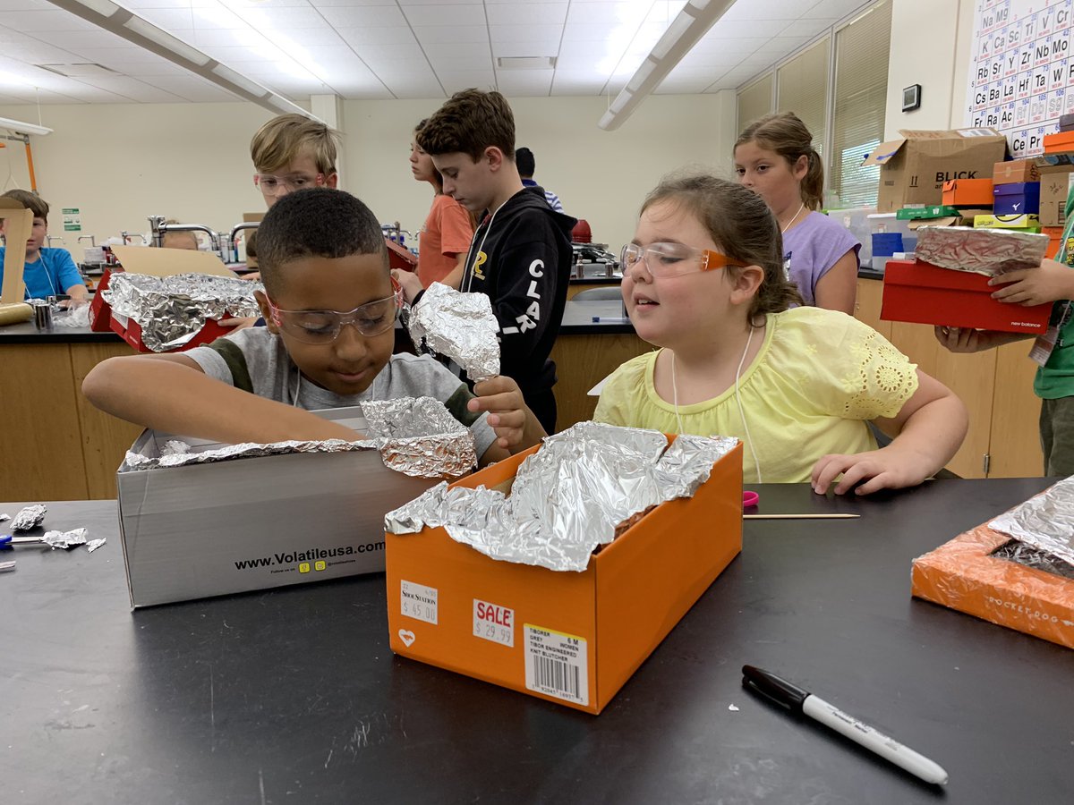 Students are loving our Kids on Campus program this week, and we love hosting all these young learners! #youngscholars #startthemyoung #highered