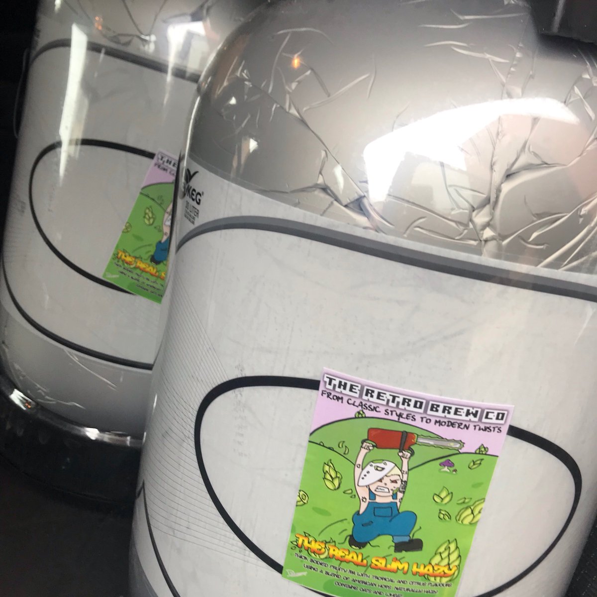 theretrobrewco's tweet photo. Deliveries being made today, but where to? All will be revealed!!! 👍🏻🍺👍🏻 https://t.co/NPSg81B4ke
