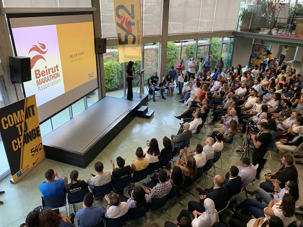 “In Lebanon, running is a necessity. It relieves us from our daily stress and makes us stronger” - <a href="/ElKhalilMay/">May El Khalil</a> #CommitToChange