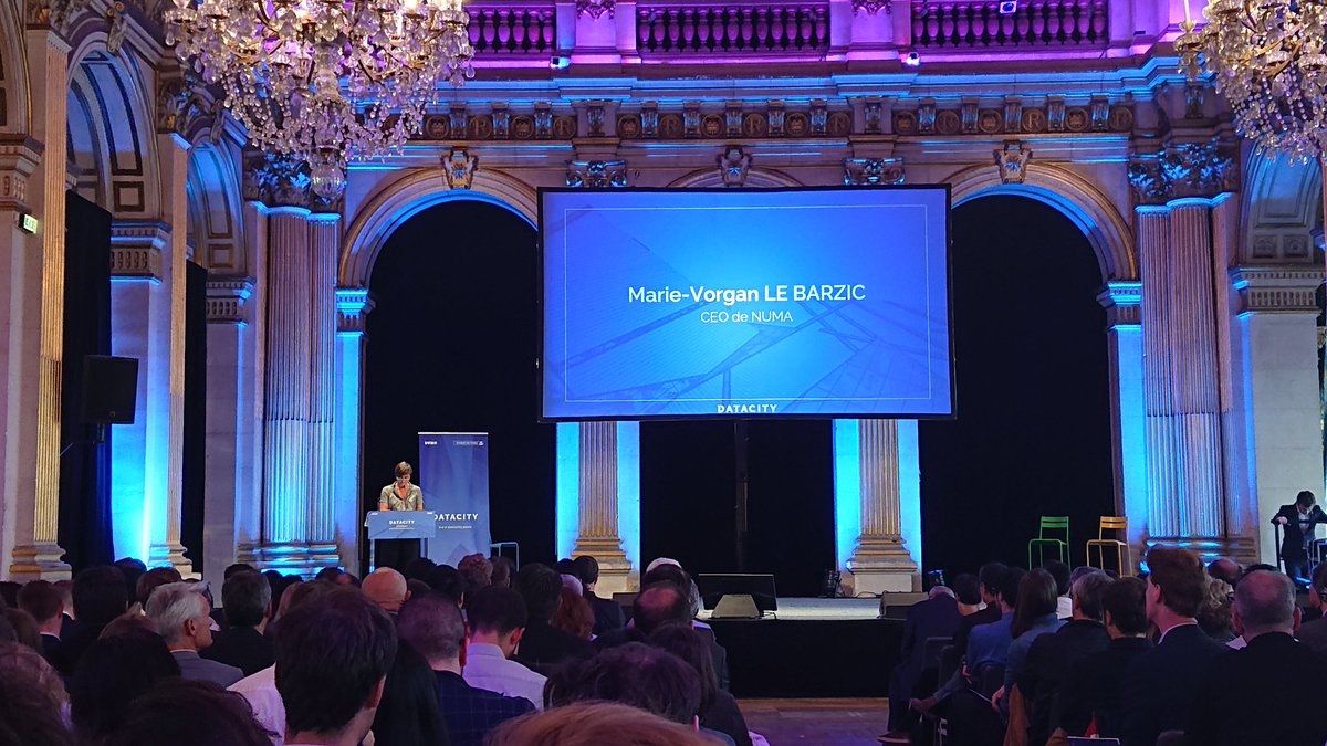 "il a appris qu'il ne peut pas tout faire tout seul mieux que les autres" Marie-Vorgan Le Brazic qui parle de moi devant une salle comble 😂 #Datacity #arep