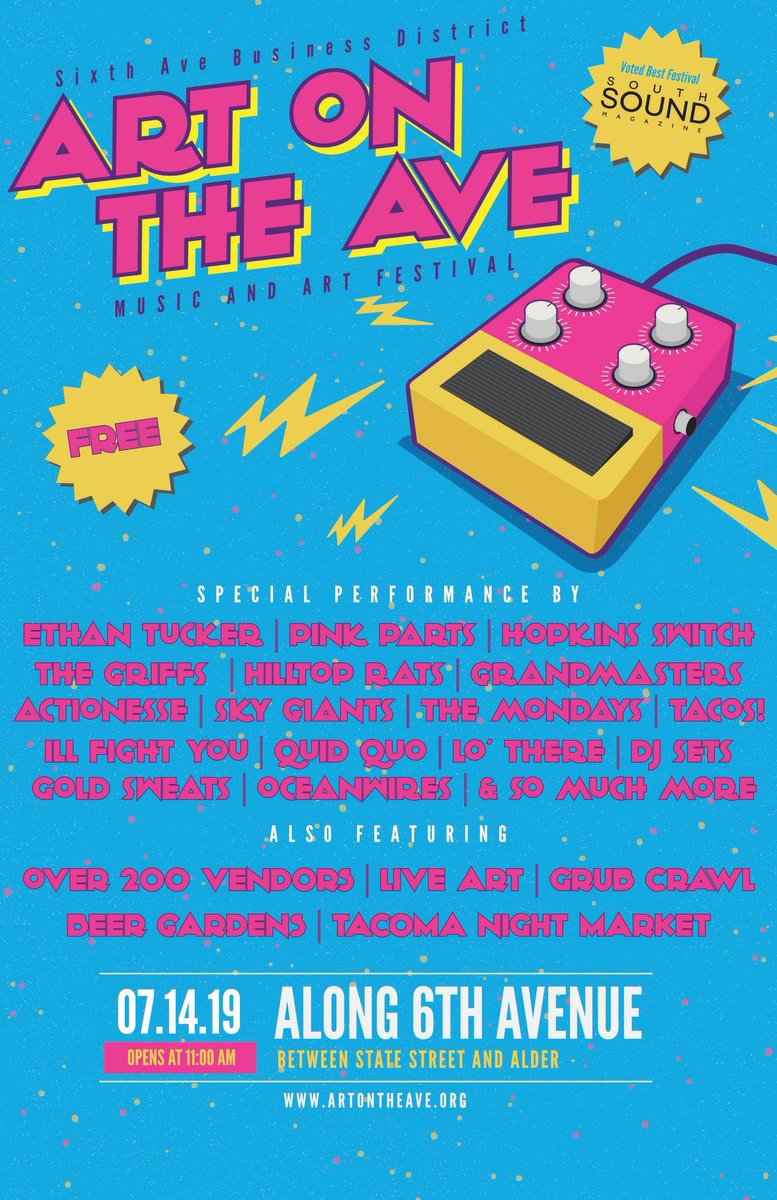 We will see you in July, Tacoma.