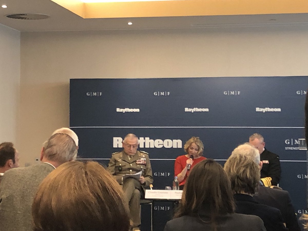 argano_elena's tweet photo. The @EuropeUnion can play a key role in order to strengthen transatlantic bonds #defence #cooperation https://t.co/J3SVIkvpIs