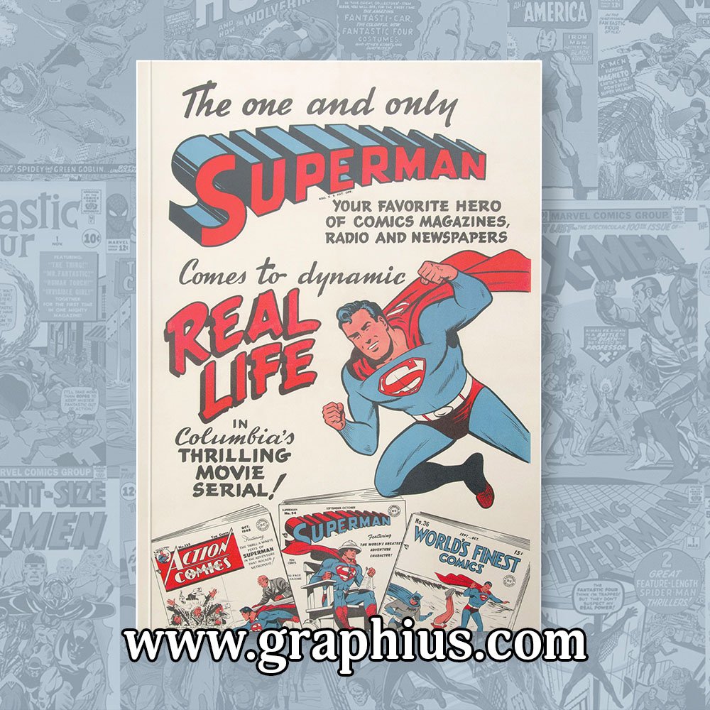 GraphiusGroup's tweet photo. Who came first, Superman or Graphius?

Superman was founded in 1938. By then, we were already printing for a decade! Coincidence? I think not. 😎

#SupermanDay https://t.co/AZLwHOh9fy