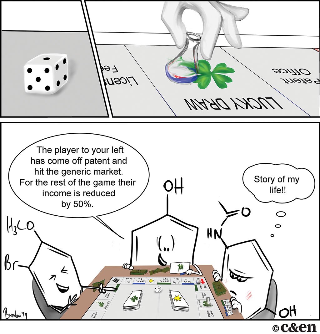 The latest #SketchChemistry from @ChemScrapes: a high stakes game of mole-opoly. You can find more Sketch Chemistry here: ow.ly/IVXu50uBMgU