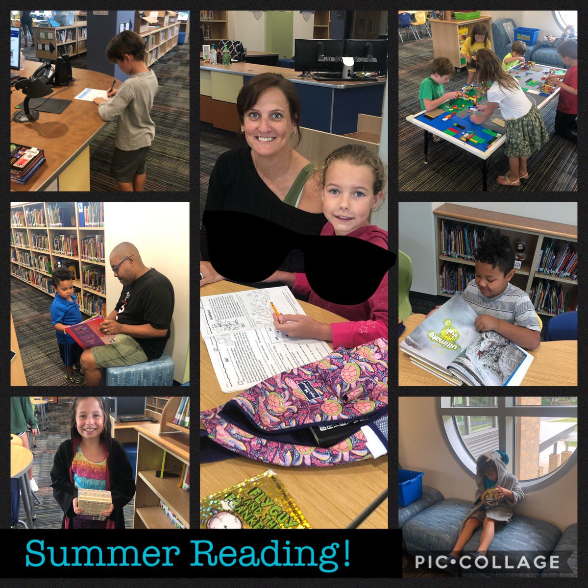 Another #SummerCheckOut for these @EJJaguars students! #StopSummerSlide #SummerReading #Wednesdays10to12 #fcsMeti @MsBoydEJES