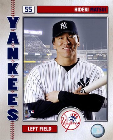   Happy 45th Birthday to Hideki Matsui  on June 12th, 2019     