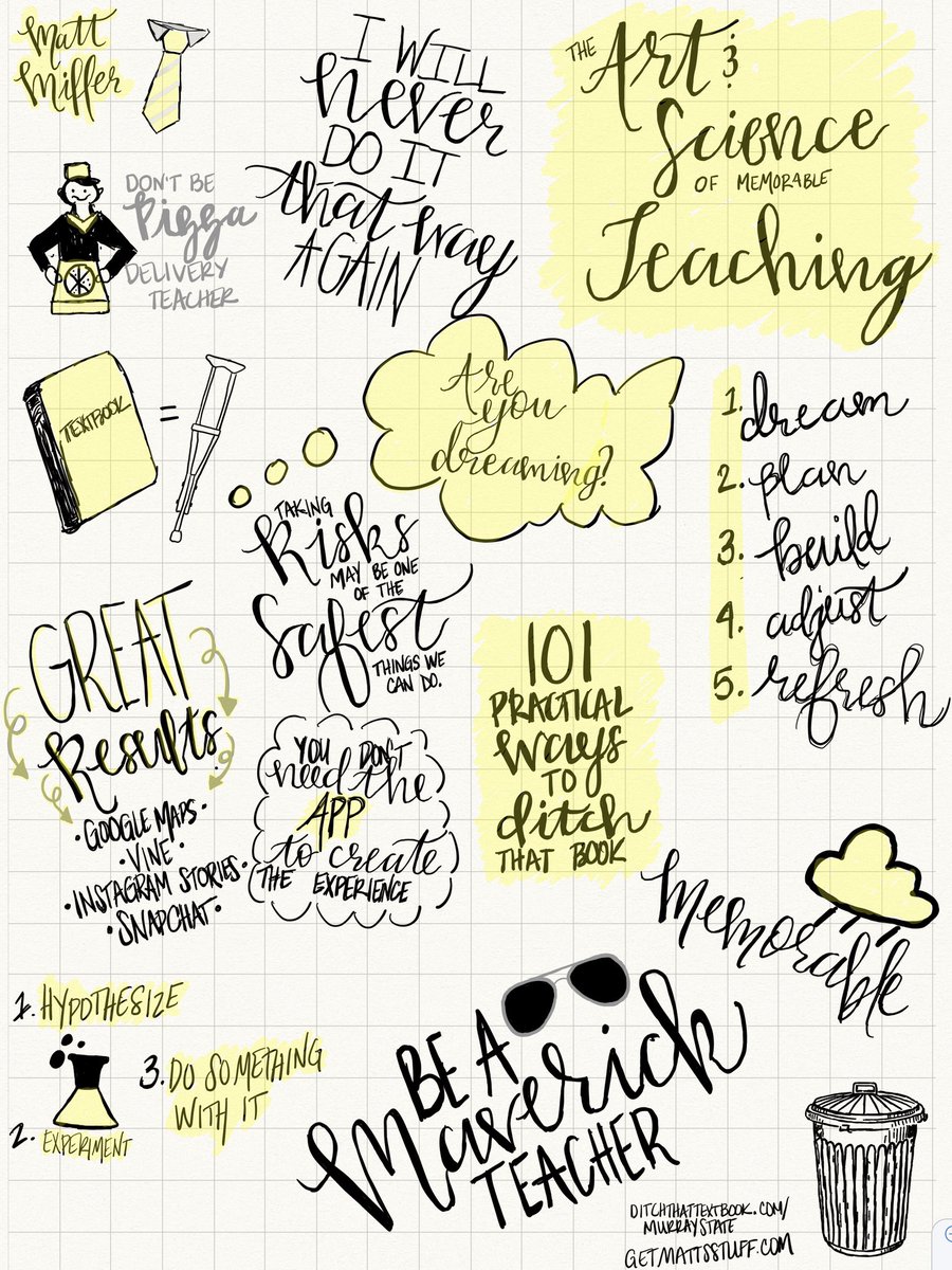 JessicaASparrow's tweet image. Be a maverick teacher and #ditchthattextbook!  #MSUSummit2019 @jmattmiller #Npossible #maverick
